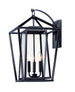 Maxim Artisan 3-Light Outdoor Wall Sconce Model: 3176CLBK