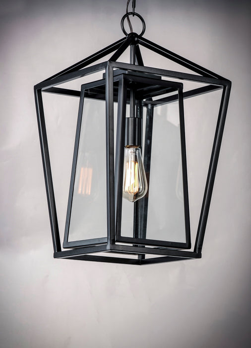 Maxim Artisan 1-Light Outdoor Pendant Model: 3178CLBK