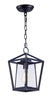 Maxim Artisan 1-Light Outdoor Pendant Model: 3179CLBK