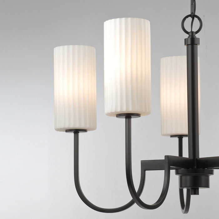 Maxim Town & Country 5-Light Chandelier Model: 32005SWBK