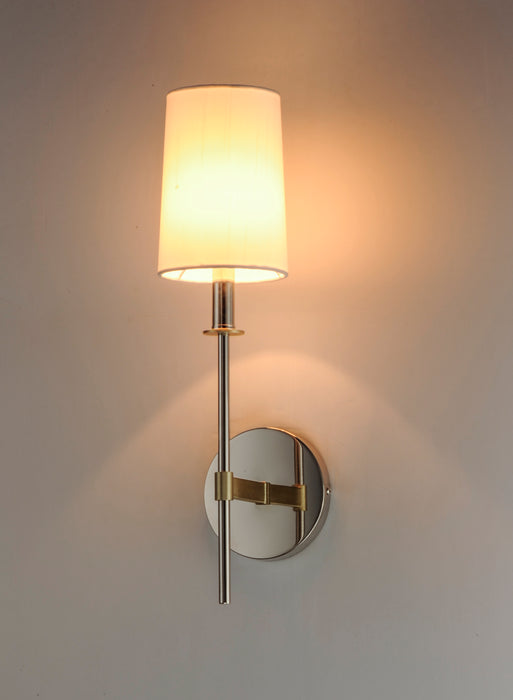 Maxim Uptown 1-Light Wall Sconce Model: 32391OFSBRPN