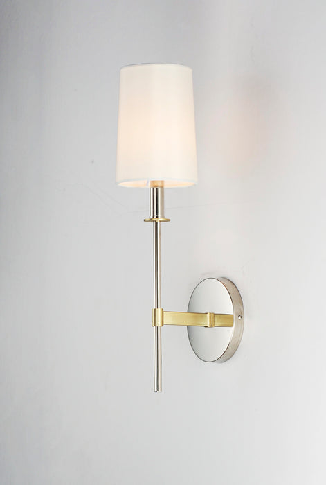 Maxim Uptown 1-Light Wall Sconce Model: 32391OFSBRPN