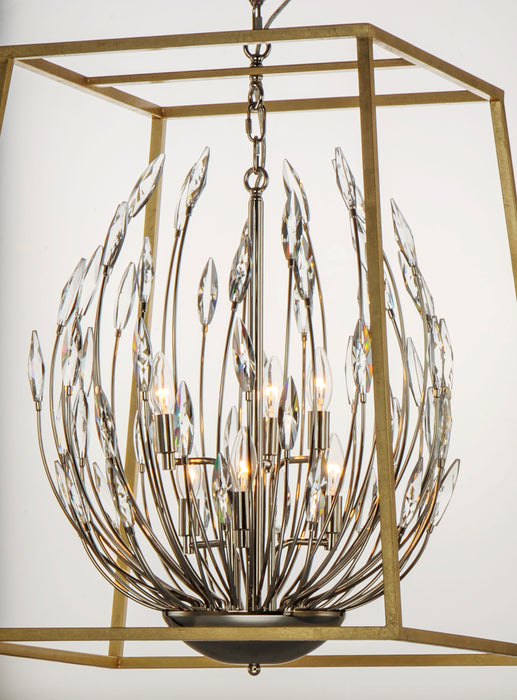 Maxim Bouquet 6-Light Pendant Model: 32406BCPNGL