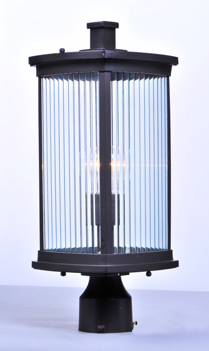 Maxim Terrace 1-Light Outdoor Post Lantern Model: 3250CRBZ