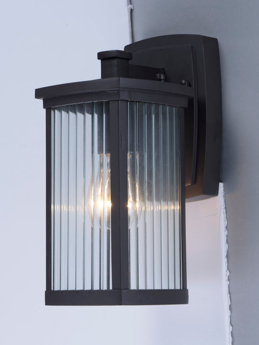 Maxim Terrace 1-Light Small Outdoor Wall Lantern Model: 3252CRBZ