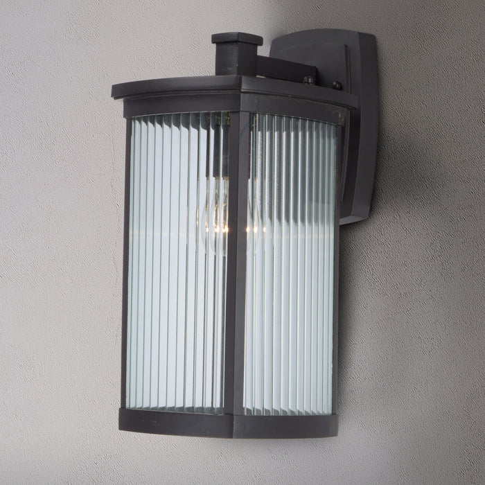 Maxim Terrace 1-Light Large Outdoor Wall Lantern Model: 3254CRBZ