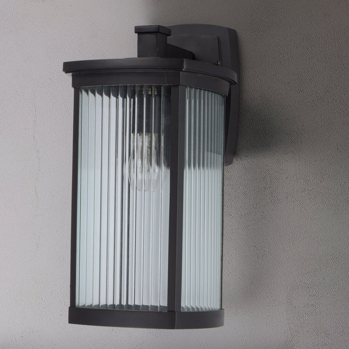 Maxim Terrace 1-Light Large Outdoor Wall Lantern Model: 3254CRBZ