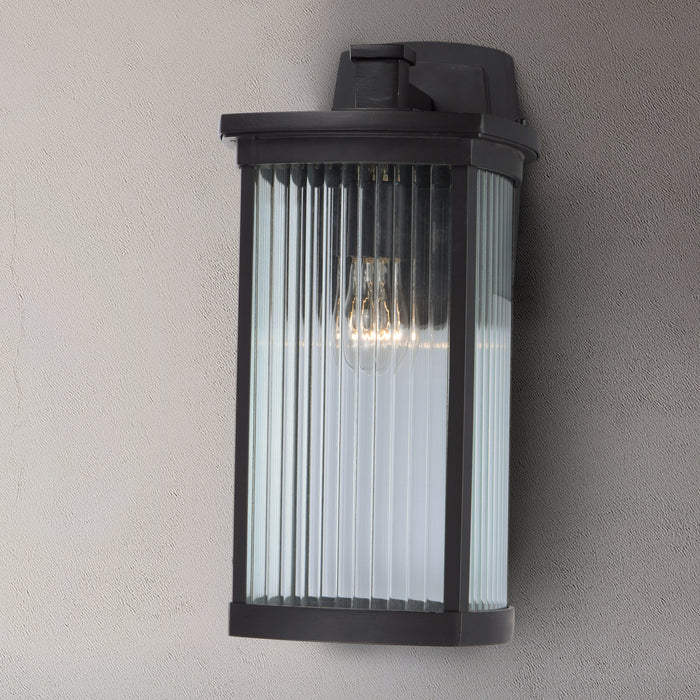 Maxim Terrace 1-Light Large Outdoor Wall Lantern Model: 3254CRBZ