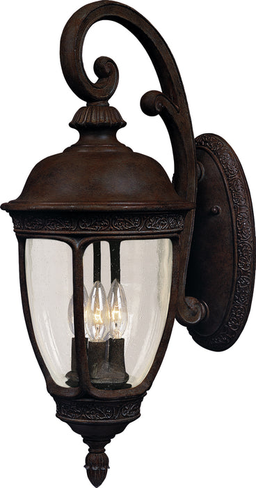 Maxim Knob Hill Cast 3-Light Outdoor Wall Lantern Model: 3464CDSE