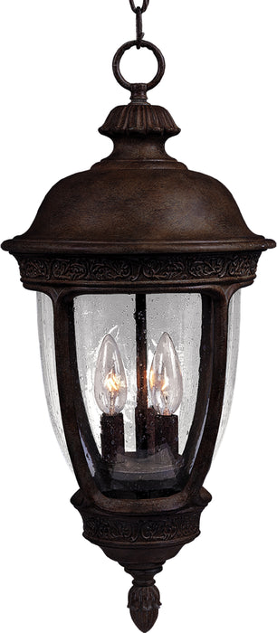 Maxim Knob Hill Cast 3-Light Outdoor Hanging Lantern Model: 3468CDSE