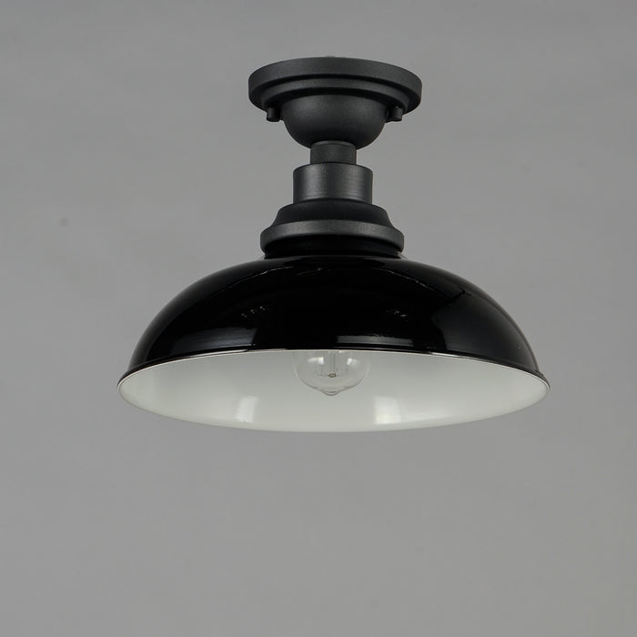 Maxim Granville 1-Light Flush Mount Model: 35110GBBK