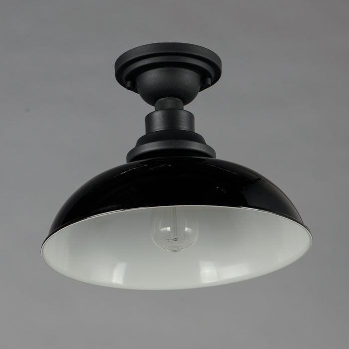 Maxim Granville 1-Light Flush Mount Model: 35110GBBK