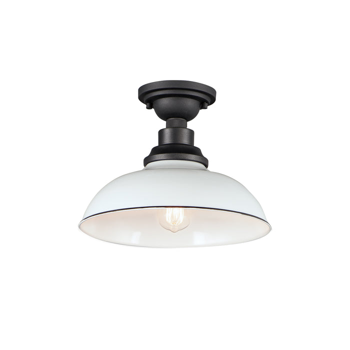 Maxim Granville 1-Light Flush Mount Model: 35110WTBK