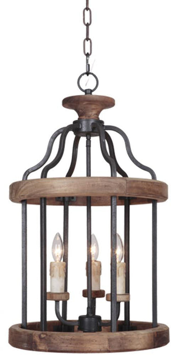 Craftmade Ashwood 3 Light Foyer Model: 36533-PLNGRW