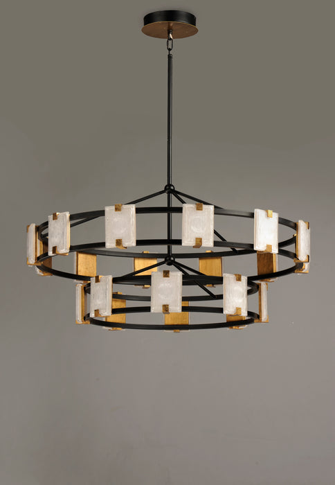 Maxim Radiant 20-Light LED Chandelier Model: 39538CYBKGL