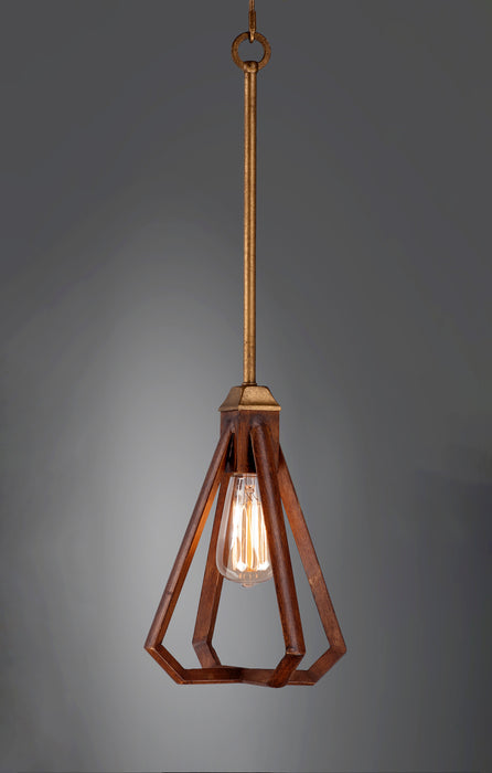 Maxim Woodland 1-Light Mini Pendant Model: 39541HZBRG