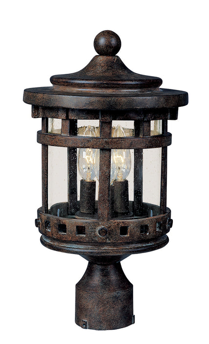 Maxim Santa Barbara VX 3-LT Outdoor Pole Lantern Model: 40036CDSE