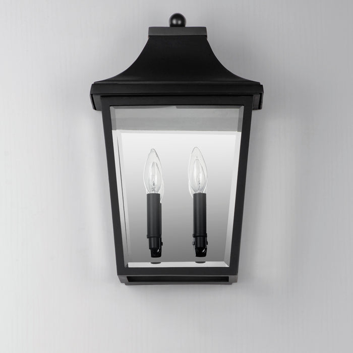 Maxim Sutton Place VX 2-Light Pocket Sconce Model: 40231CLBK