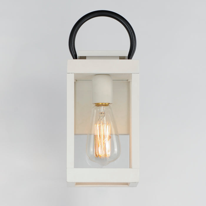 Maxim Nassau VX 1-Light Outdoor Wall Lantern Model: 40312CLWTBK