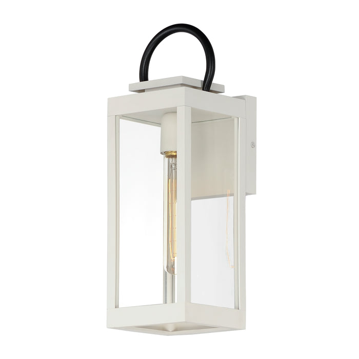 Maxim Nassau VX 1-Light Medium Outdoor Wall Lantern Model: 40314CLWTBK