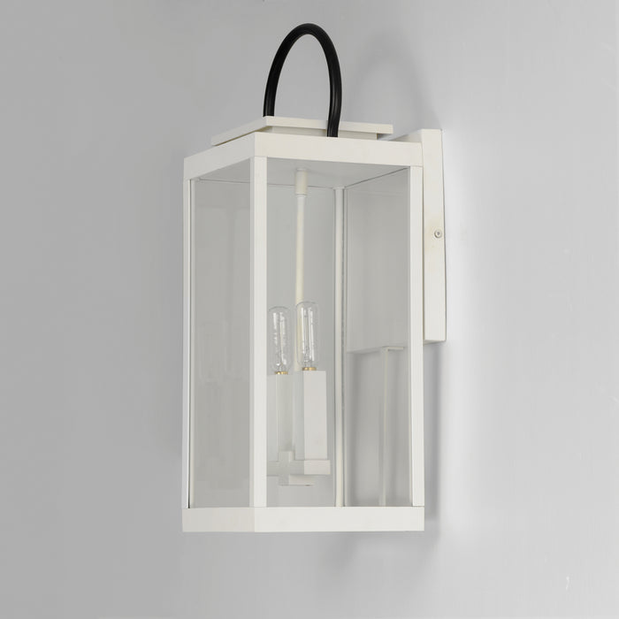 Maxim Nassau VX 1-Light Large Outdoor Wall Lantern Model: 40316CLWTBK