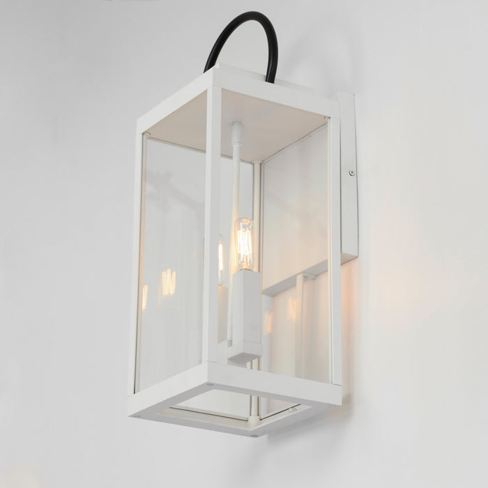 Maxim Nassau VX 1-Light Large Outdoor Wall Lantern Model: 40316CLWTBK