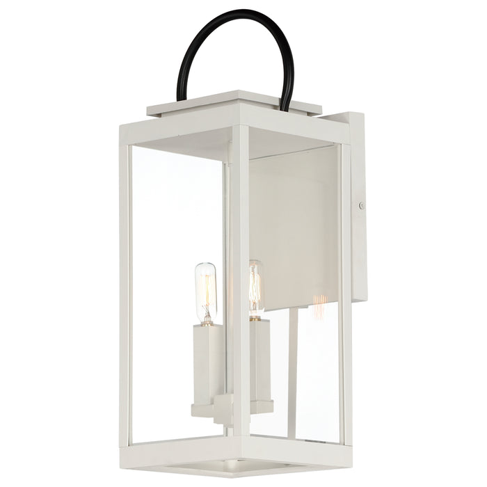 Maxim Nassau VX 1-Light Large Outdoor Wall Lantern Model: 40316CLWTBK