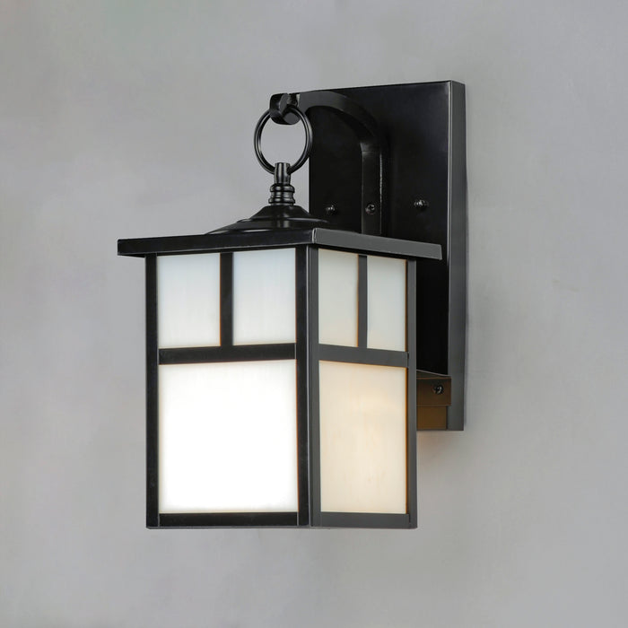 Maxim Coldwater 1-Light Outdoor Wall Lantern Model: 4053WTBK