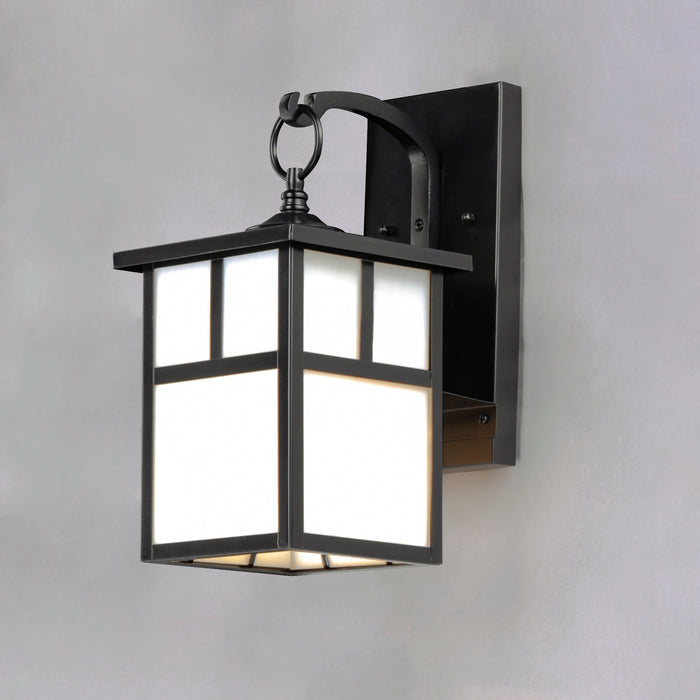 Maxim Coldwater 1-Light Outdoor Wall Lantern Model: 4054WTBK