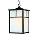 Maxim Coldwater 1-Light Hanging Lantern Model: 4058WTBK