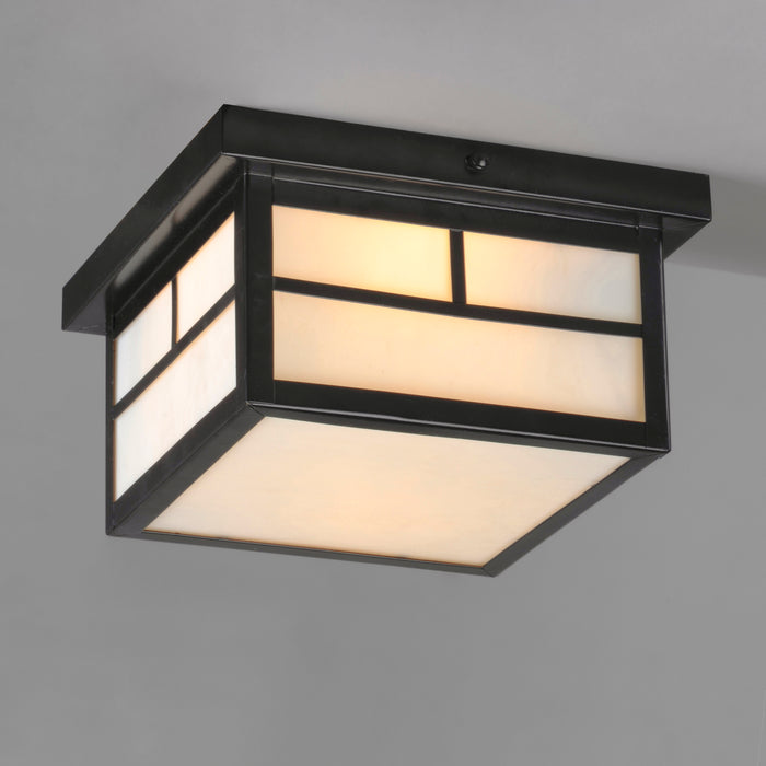 Maxim Coldwater 2-Light Outdoor Ceiling Mount Model: 4059WTBK