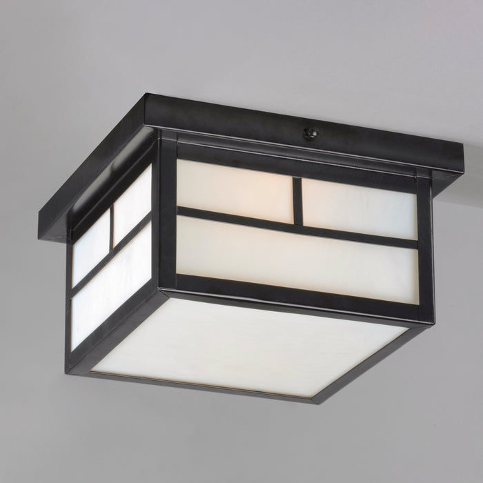 Maxim Coldwater 2-Light Outdoor Ceiling Mount Model: 4059WTBK