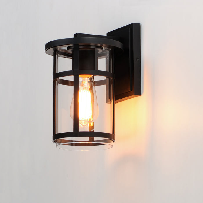 Maxim Clyde VX Outdoor Wall Sconce Model: 40622CLBK