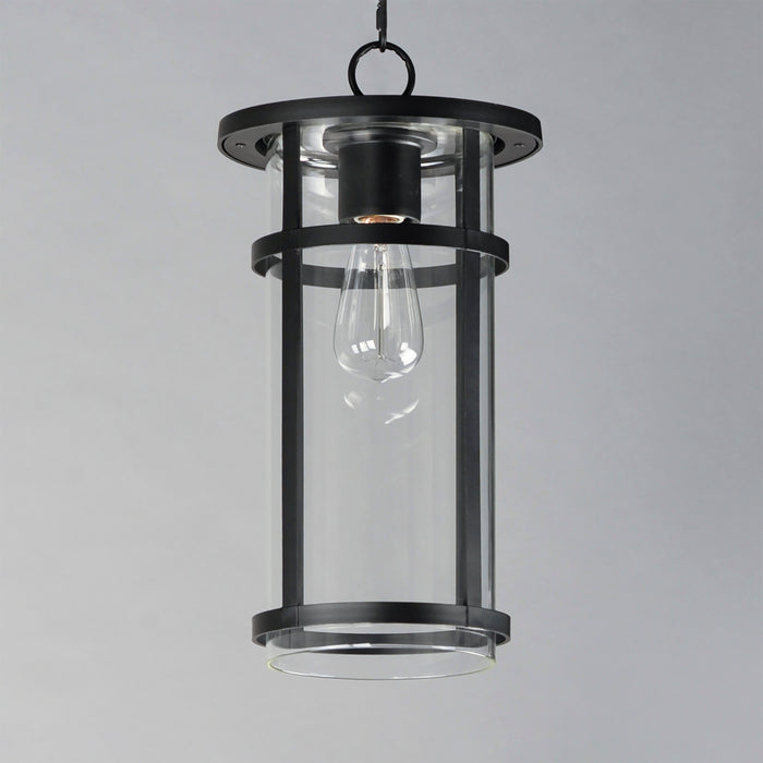 Maxim Clyde VX 1-Light Outdoor VX Hanging Pendant Model: 40629CLBK