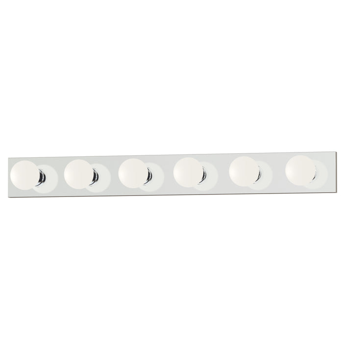 Maxim Essentials 6-Light Bath Vanity Strip Light Model: 4456PC