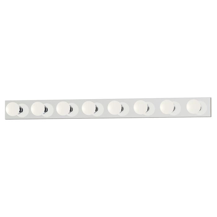 Maxim Essentials 8-Light Bath Vanity Strip Light Model: 4458PC