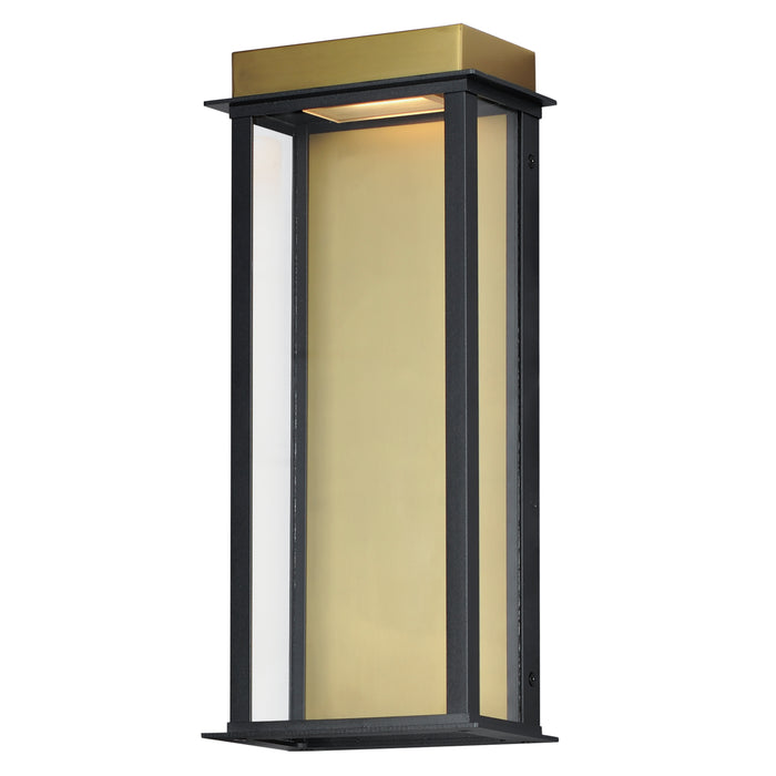 Maxim Rincon Large LED Outdoor Sconce Model: 50754BKGLD