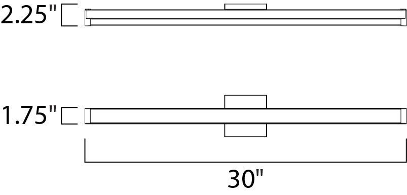 Maxim Spec 30 LED Bath Vanity Model: 52004BK