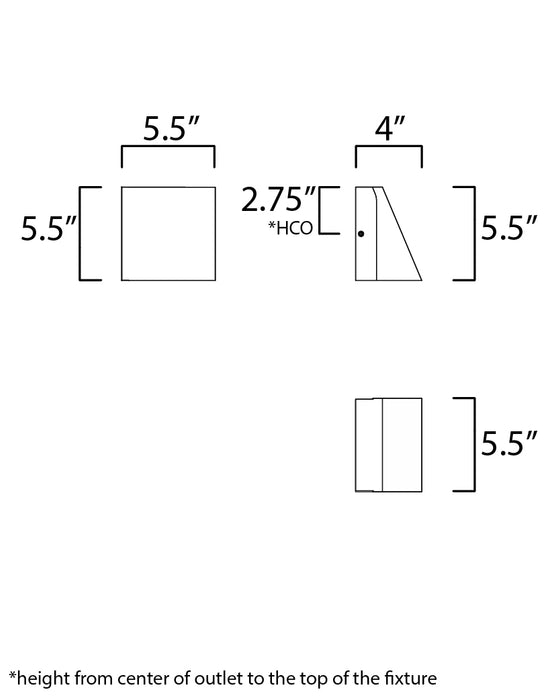 Maxim Pathfinder LED Outdoor Wall Sconce Model: 52120SV