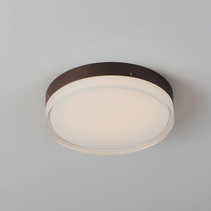 Maxim Illuminaire II 11RD LED Flush Mount 3000K Model: 57684CLFTBZ