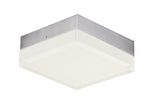 Maxim Illuminaire II 4.5SQ LED Flush Mount 3000K Model: 57686CLFTSN