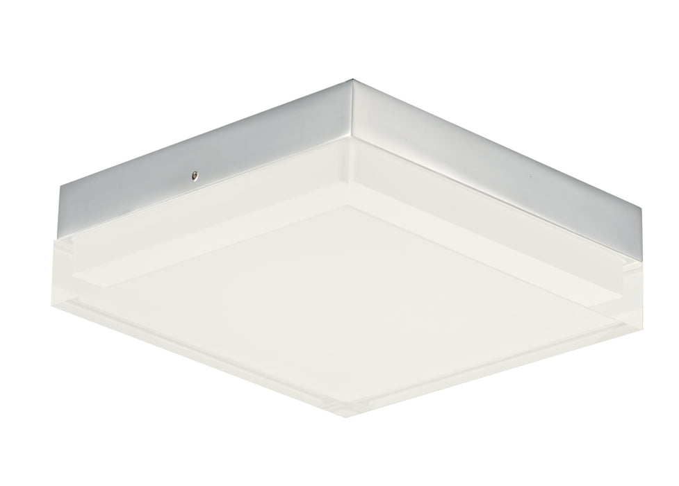 Maxim Illuminaire II 6.5SQ LED Flush Mount 3000K Model: 57687CLFTPC