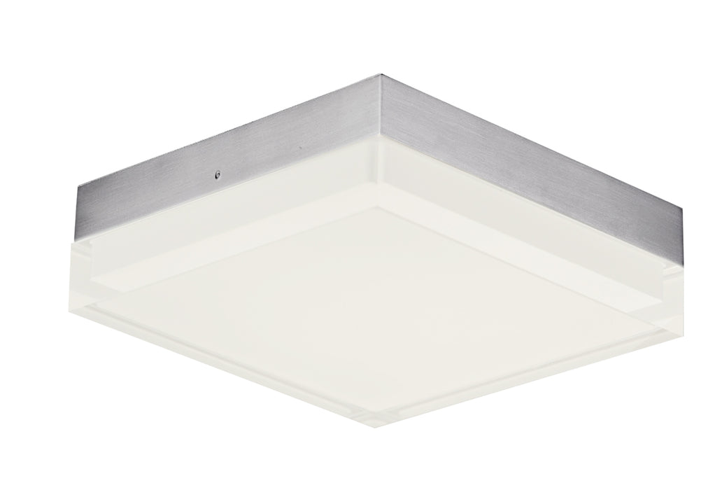 Maxim Illuminaire II 6.5SQ LED Flush Mount 3000K Model: 57687CLFTSN