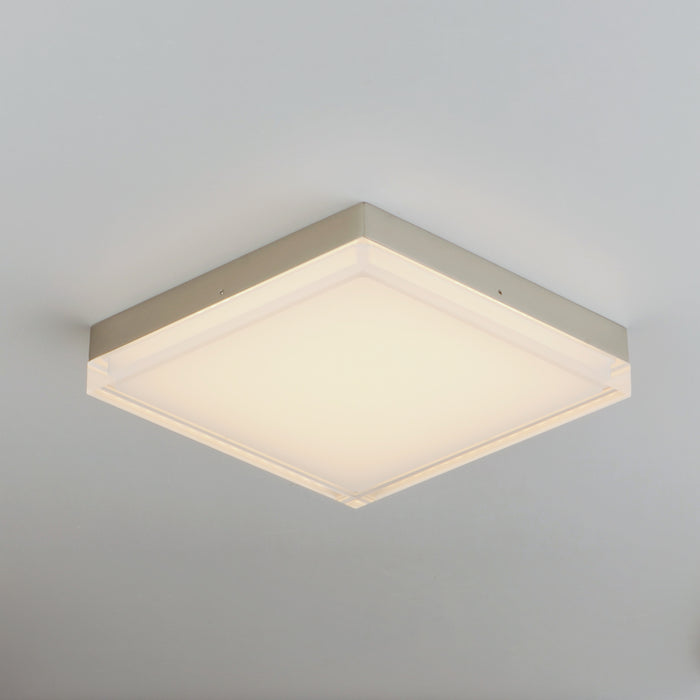 Maxim Illuminaire II 8.5SQ LED Flush Mount 3000K Model: 57688CLFTPC