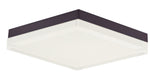 Maxim Illuminaire II 10.5SQ LED Flush Mount 3000K Model: 57689CLFTBZ