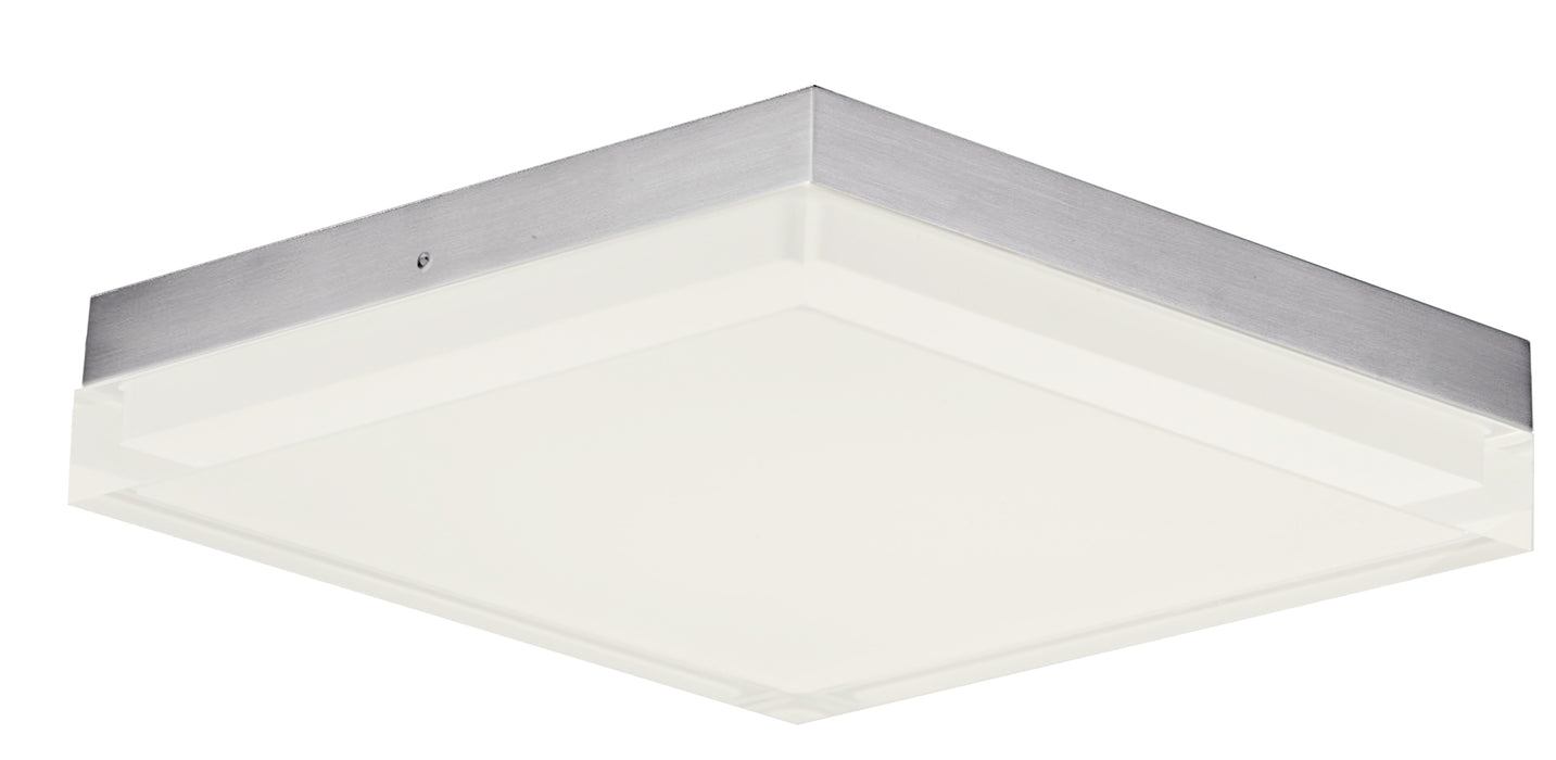 Maxim Illuminaire II 10.5SQ LED Flush Mount 3000K Model: 57689CLFTSN