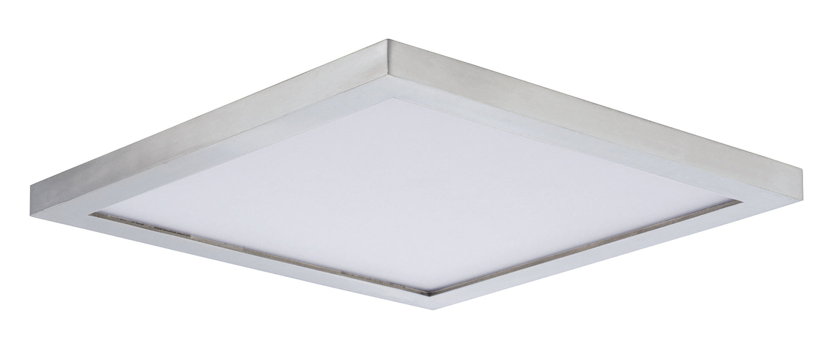 Maxim Chip 6.5 15W SQ LED Flush Mount Model: 57697WTSN