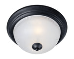 Maxim Essentials 3-Light Flush Mount Model: 5842FTBK