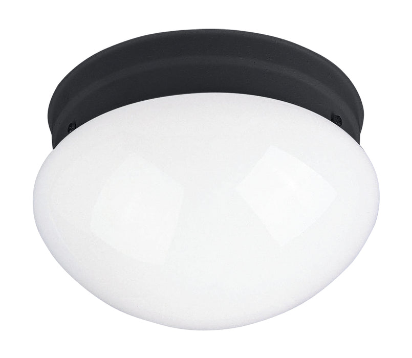 Maxim Essentials 1-Light Flush Mount Model: 5880WTBK