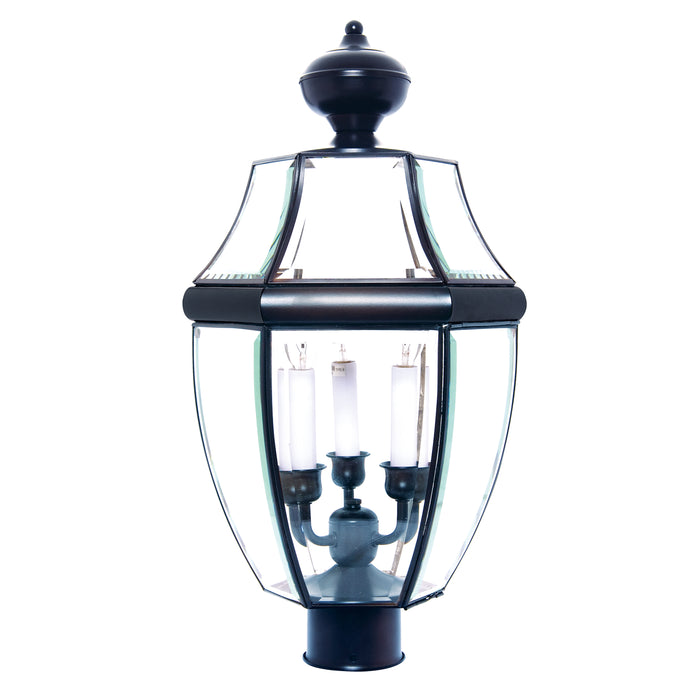 Maxim South Park 3-Light Outdoor Pole/Post Lantern Model: 6098CLBK